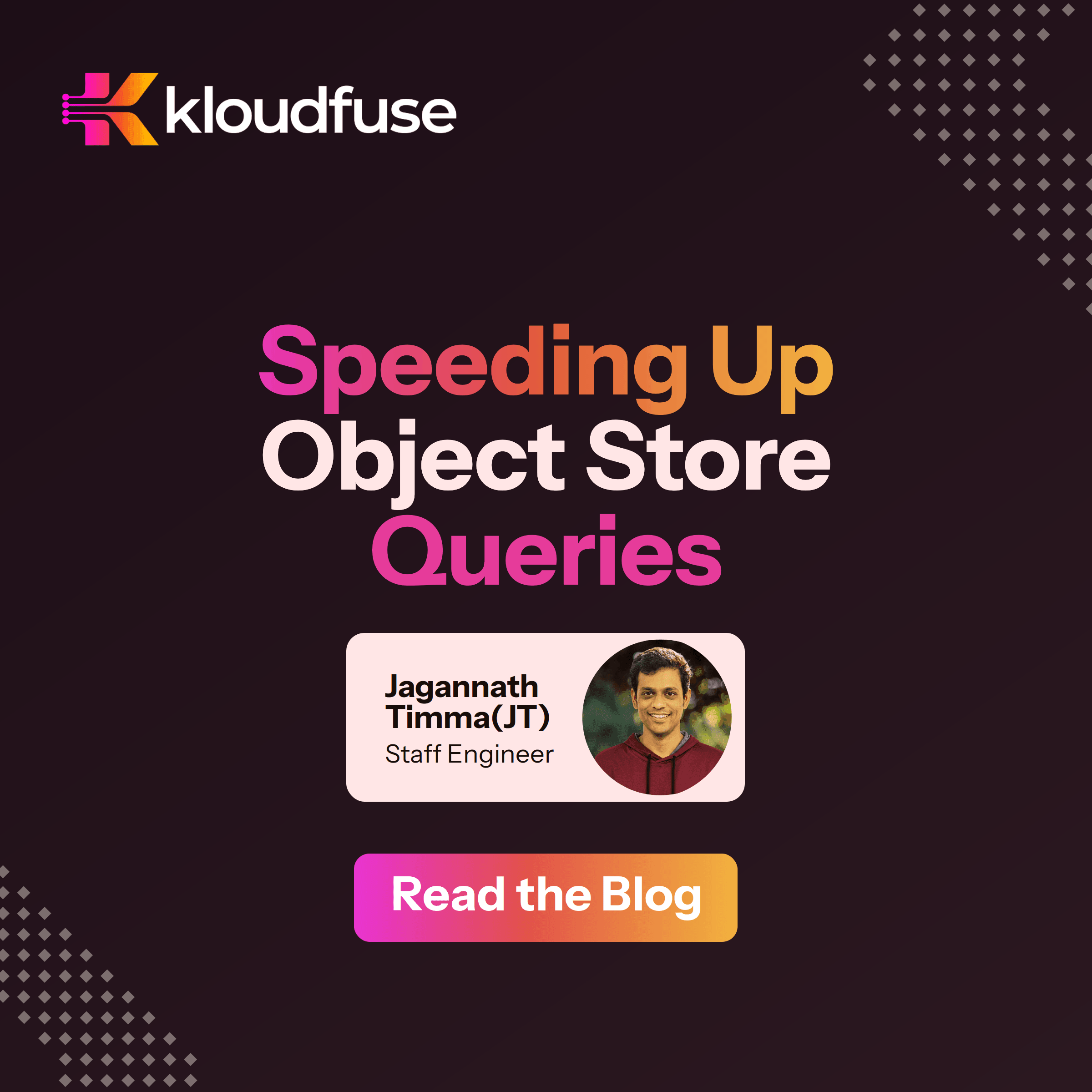 Speeding Up Object Store Queries
